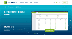 Desktop Screenshot of dm-matrix.com